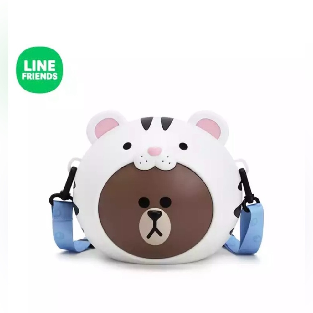 line friends white tiger popcorn bucket